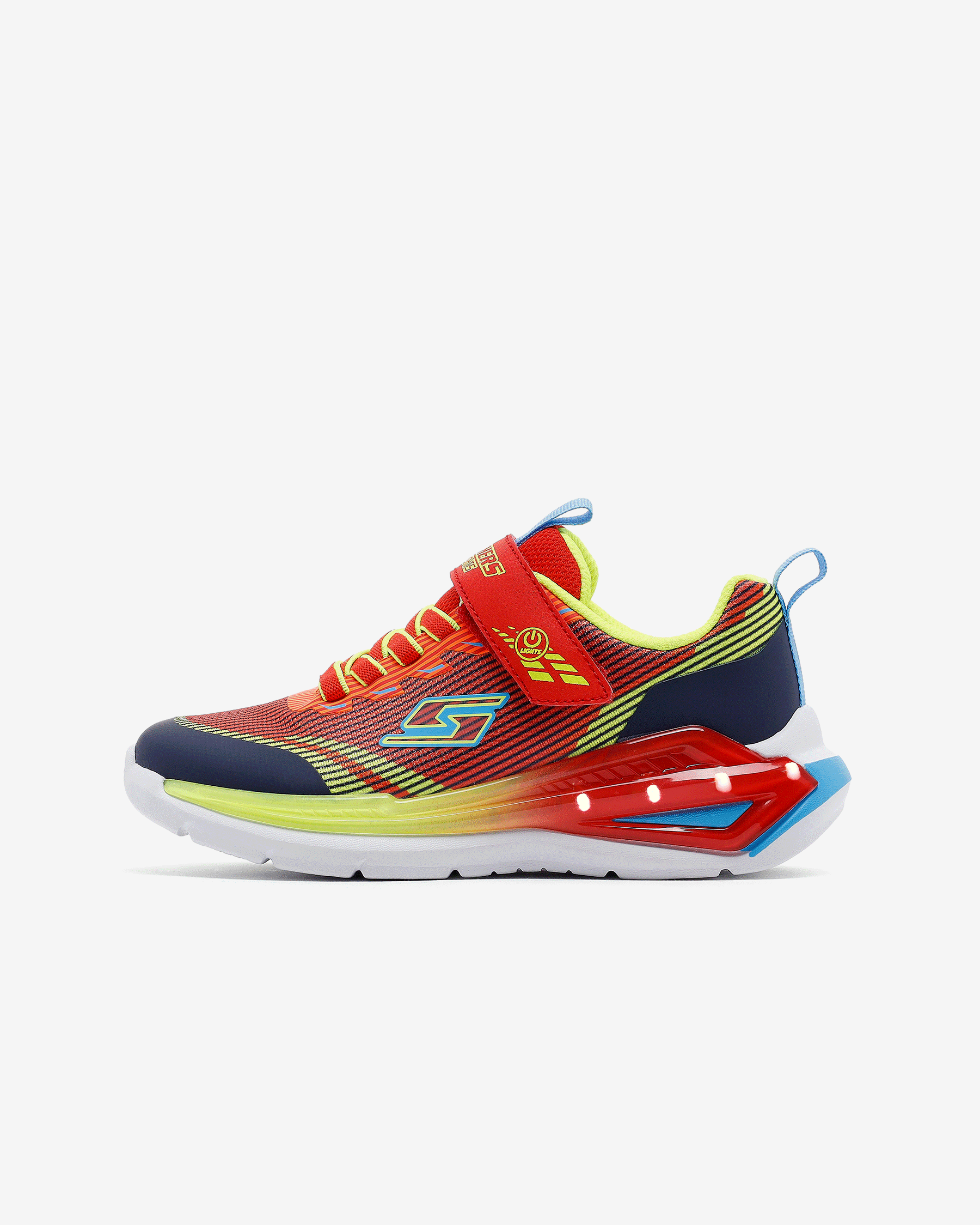 Skechers Tri-namics 2.0 Büyük Erkek Çocuk Kırmızı Işıklı Spor